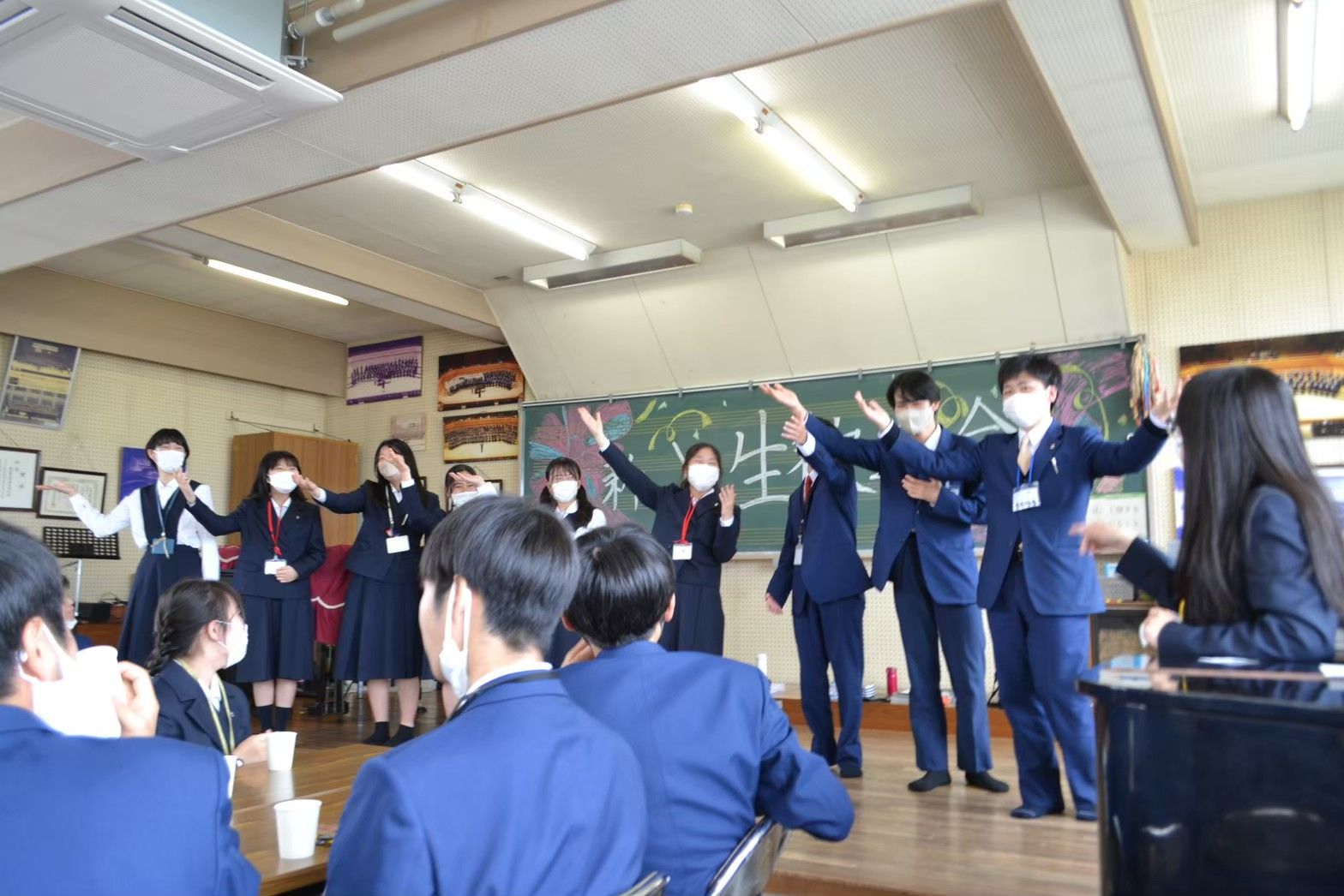 部内行事の様子