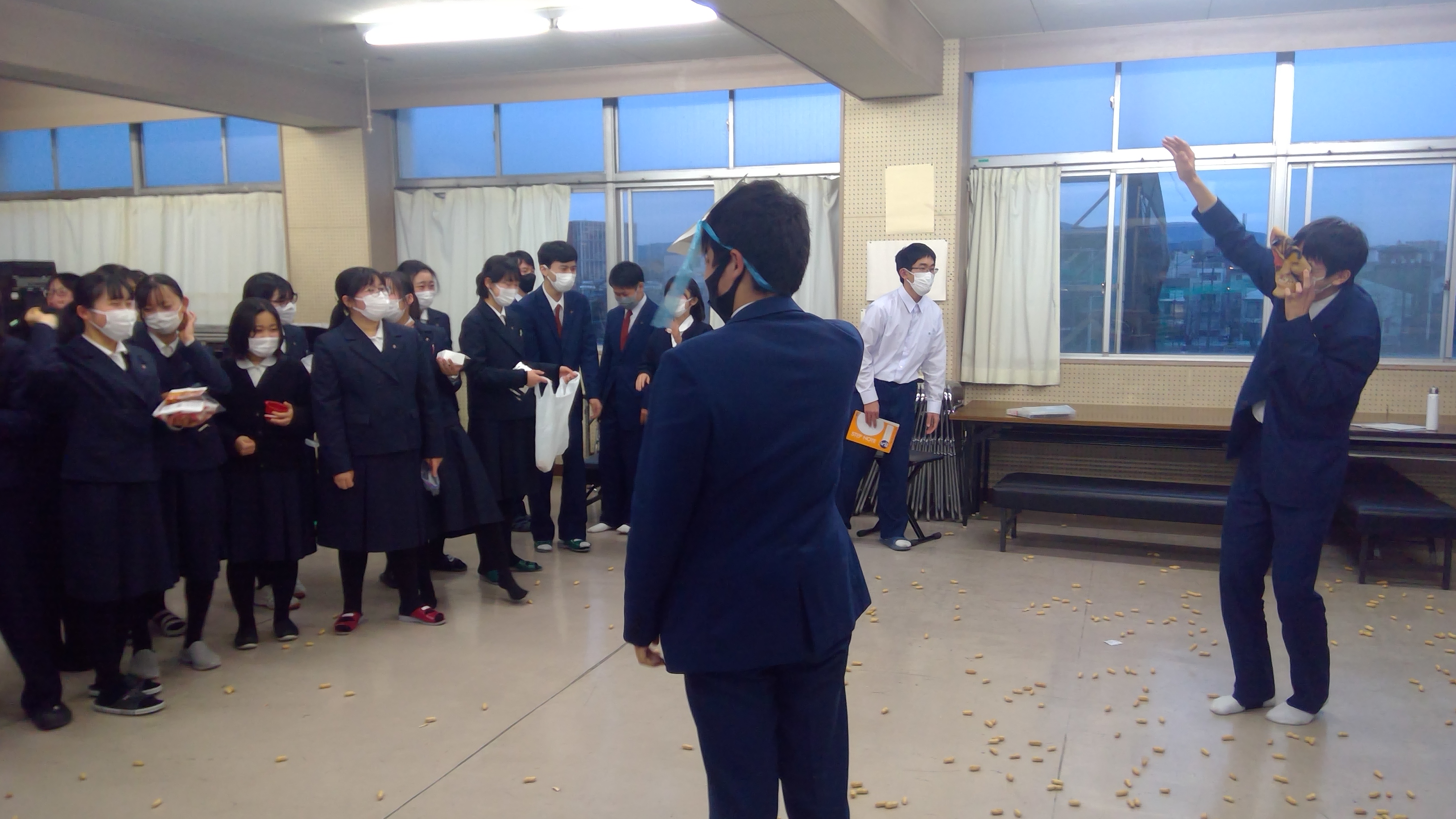 豆まき